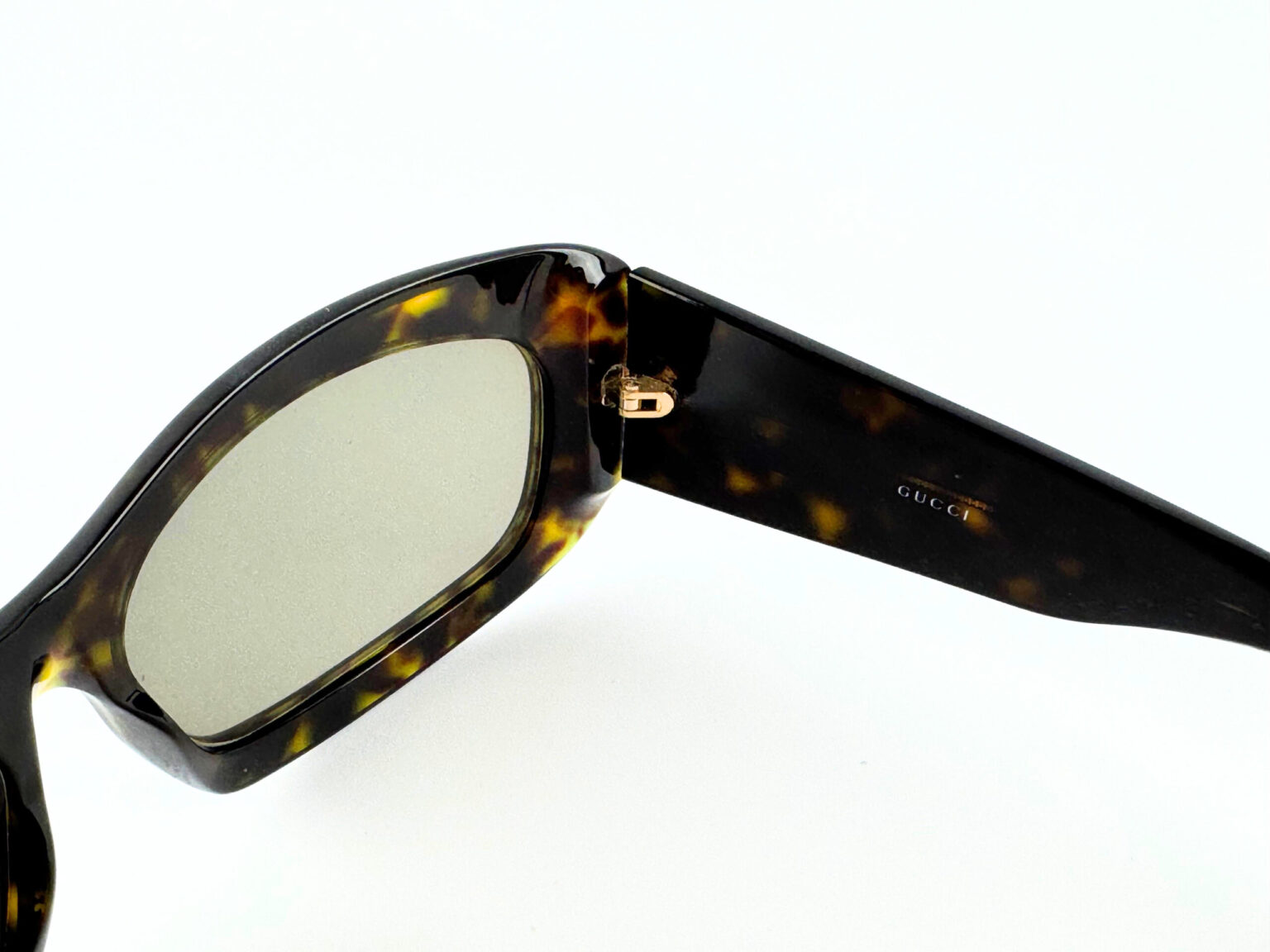 Gucci tortoise acetate sunglasses