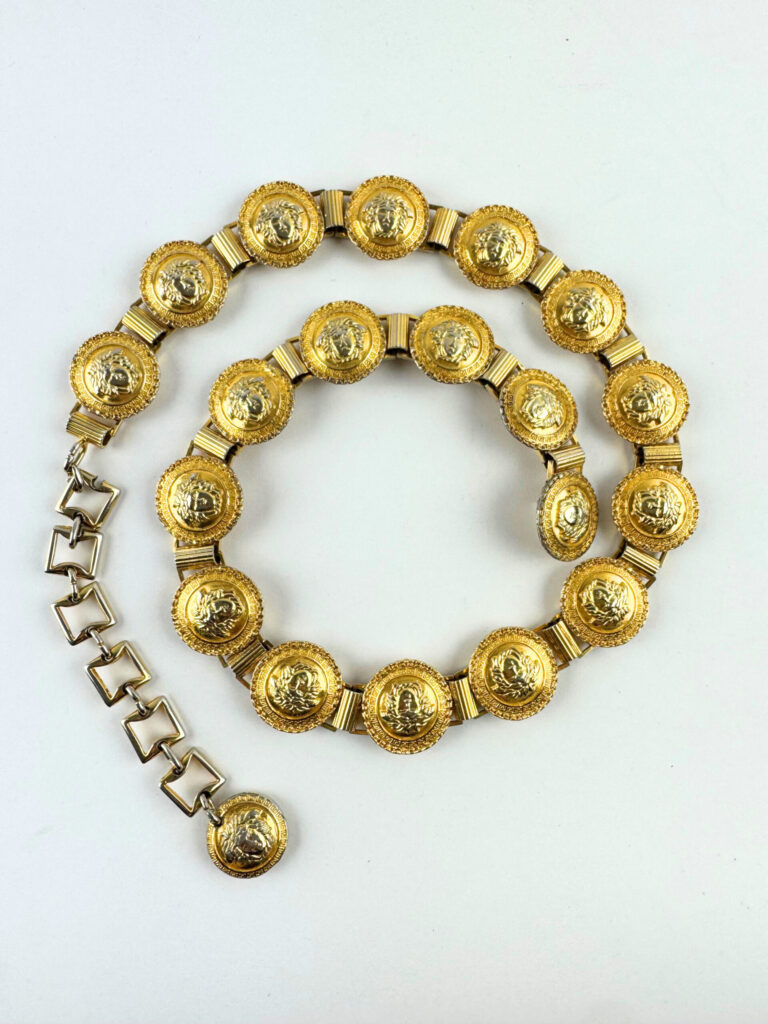 Gianni Versace chain belt gold